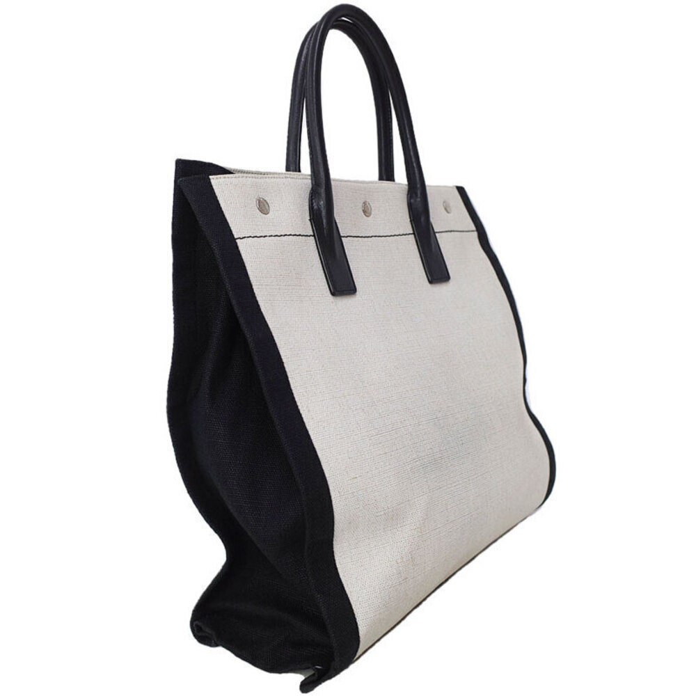 SAINT LAURENT PARIS Cabas Rive Gauche Tote Bag - Picture 2 of 9